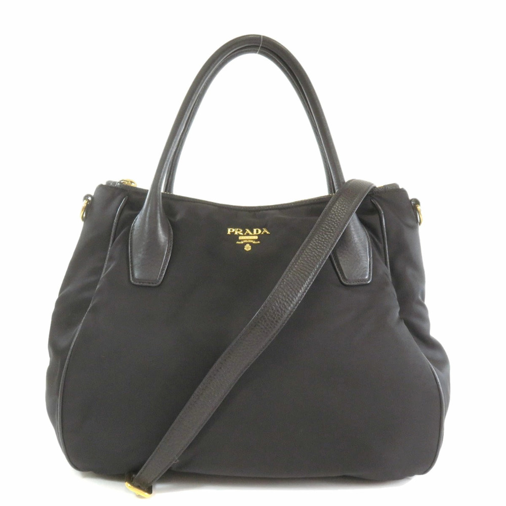 Prada Tessuto Vitello Daino bag nero black - Picture 11 of 11